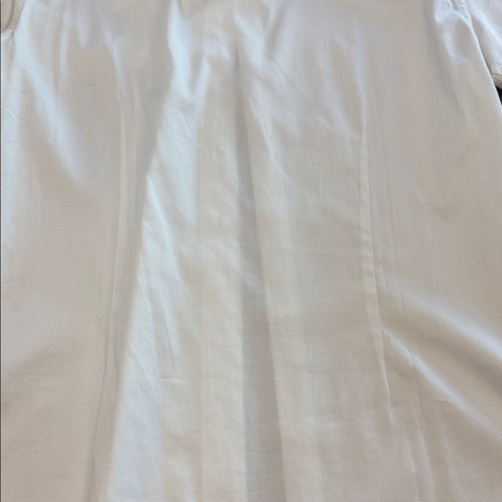 Guess White Short Sleeve Shirt with Black Trim - Picture 5 of 5